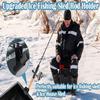 Adjustable Ice Fishing Rod Holder Adjustable Ice Houses Sled Boats Fishing Poles Storage Rack Outdoor Fishing Accessories