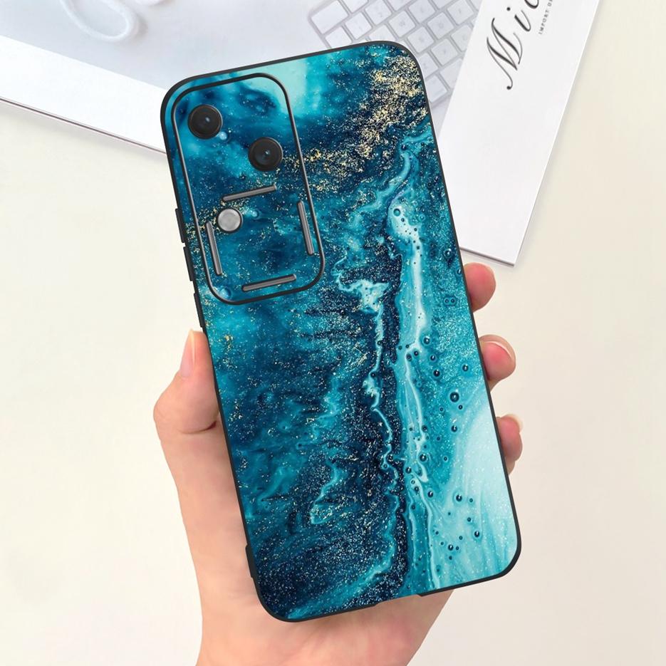 For Vivo V30 Pro Case V2319 Cute Fashion Cartoon Back Cover 6.78'' Soft Silicone Phone Case For Vivo V30 V 30 Pro VivoV30 Bumper