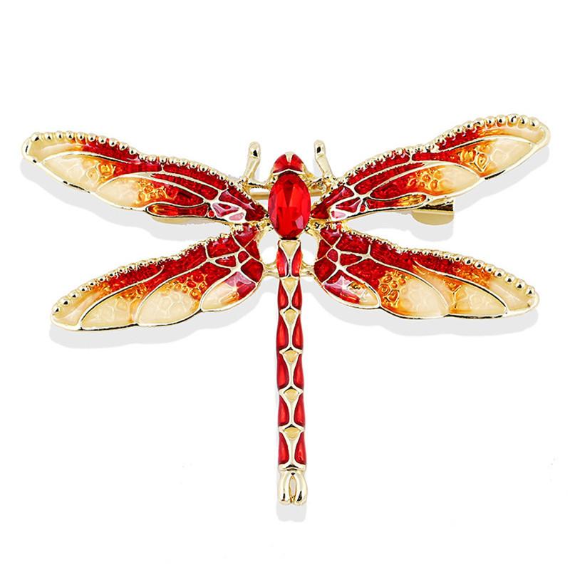 Charm Dragonfly Animal Brooch Pin Ladies Gift Jewelry AVE