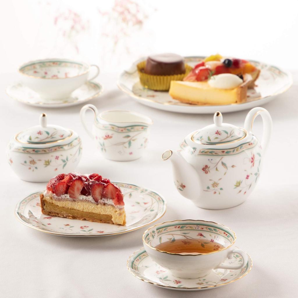 Noritake Creamer, 150cc, Floral Print, Bone China, T50528A4409