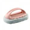 Bathtub Brush With Handle Kitchen Stain Removal Brush Wash Pot Dishwash Magic Sponge Wipe Cleaning Brush Multifunctional Cleaning Brush