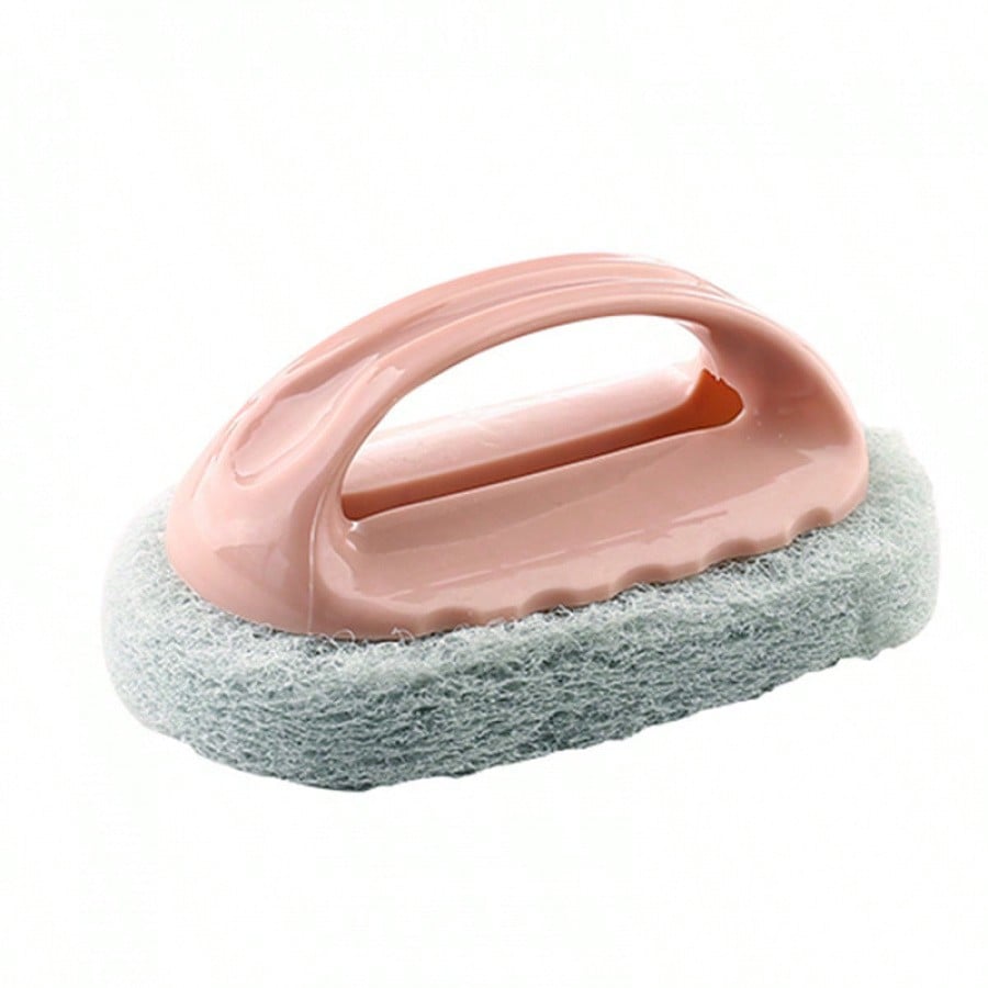 Bathtub Brush With Handle Kitchen Stain Removal Brush Wash Pot Dishwash Magic Sponge Wipe Cleaning Brush Multifunctional Cleaning Brush