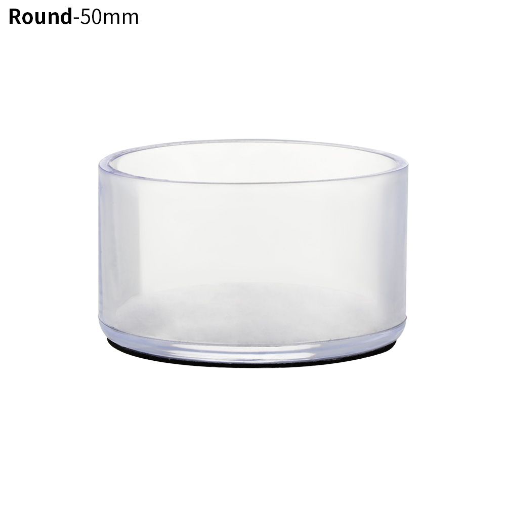 Cups Round Bottom Floor Protectors Silicone Pads Chair Leg Caps Non-Slip Covers Furniture Feet