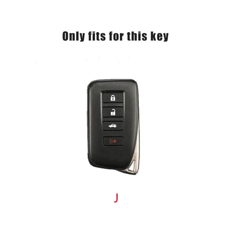 2026 Hot Interior Stickers TPU Leather Car Key Case Shell Cover Fob For Lexus NX 200 NX300H RX 350 450H ES 350 ES 300h 4Button P PS3