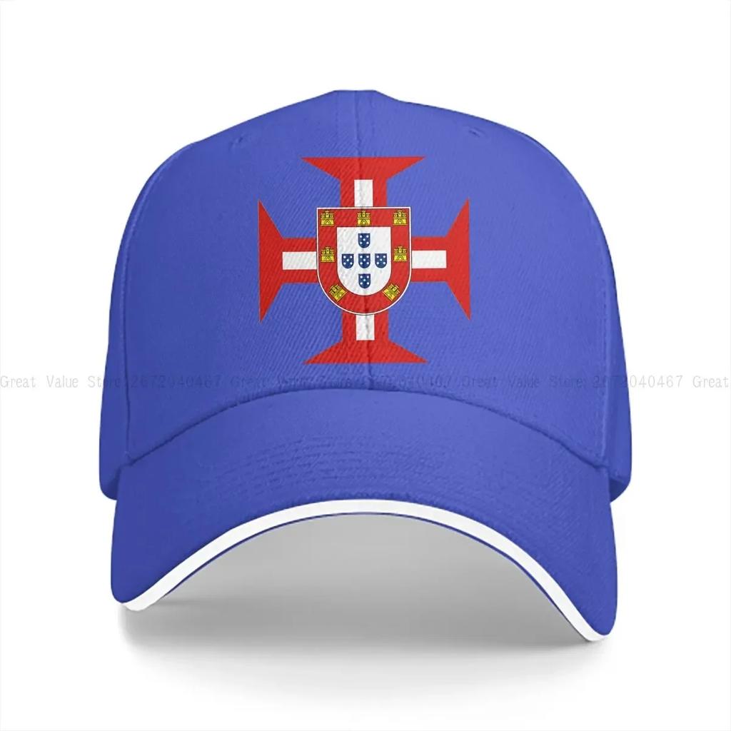 Portuguese Templar Cross With Shield Baseball Cap Men Hats Women Visor Protection Snapback Knights Templar Caps