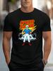 Unisex Speed Racer Car Graphic Cotton T Shirt Crew Neck Retro Racing Print Male Summer Short Sleeve Sport Casual Streetwear Tops
