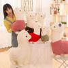 80cm Mignon Jouet en Peluche Alpaga Alpaga Japonais Doux Rempli Mouton Mignon Llama Animaux Poupées Oreiller de Sommeil Décoration de Lit à Domicile Cadeau