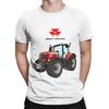 Massey Ferguson Tractor Rode Tractor Nieuwigheid Grafisch 100% Katoen T-shirt Massey Ferguson T-shirts Tops Voor Unisex