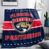 Florida Panthers Print Flanellen Deken Hoge Kwaliteit Warm Comfortabel Deksel voor Alle Seizoenen Perfect voor Cadeaus Huisdecoratie