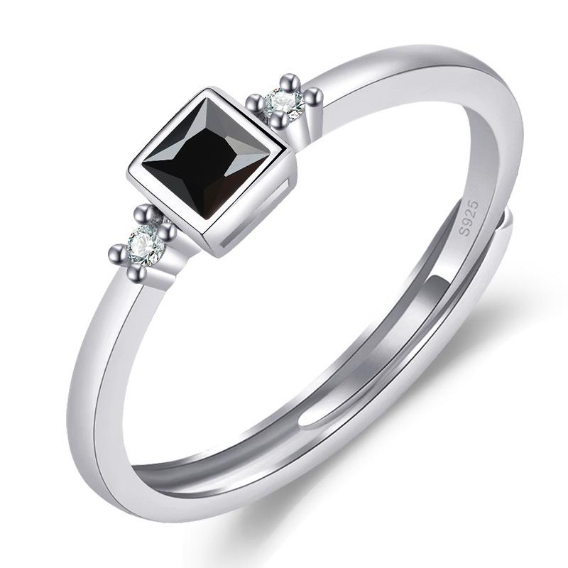 925 Silver Ring Fashion Sparkle AAA Zircon High Quality For Women Rings Wedding Fine Jewelry Accessories Party Gift