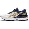Gel-Nimbus 22 Mesh Comfortable Durable Low-Top Running Shoes Women Sneaker White Blue 1012A807-100