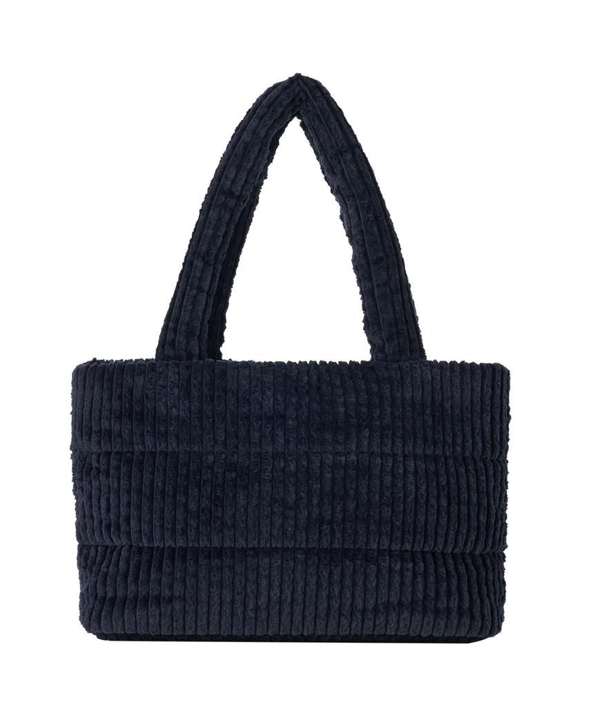 Lee Corduroy Square Shoulder Bag Navy