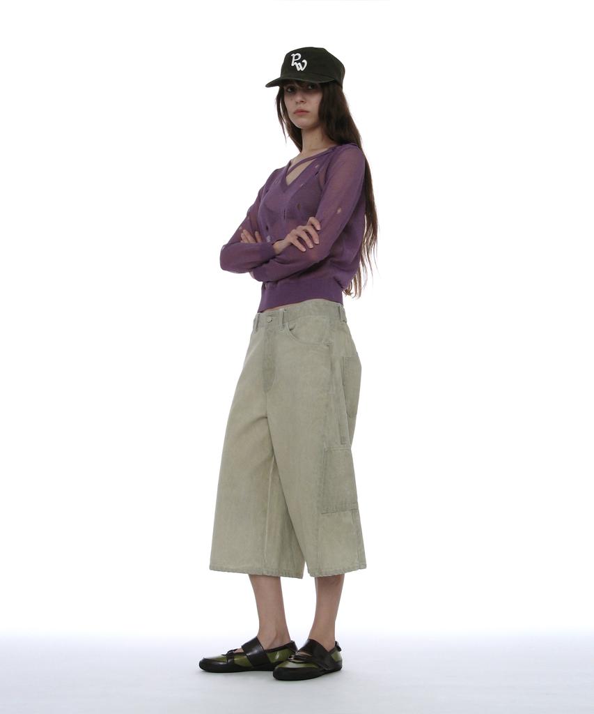 PARTIMENTO WOMEN Pw Symbol Pillbox Cap_Brown
