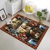 Jesus Virgin Maria Believer Pray Mat Believer Carpet for Living Room Rugs Bedroom Decorative Mat Anti-Slip Yoga Mats Area Rug