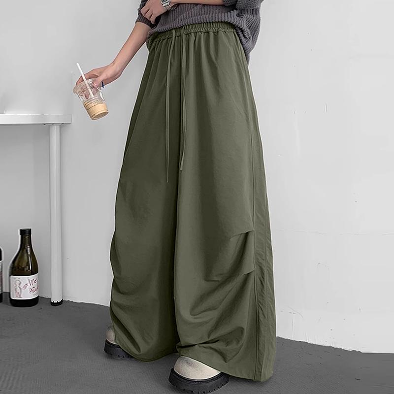 Elastische Taille Trekkoord Incerun Heren Zoom Casual Dunne Lange Cargo Broeken