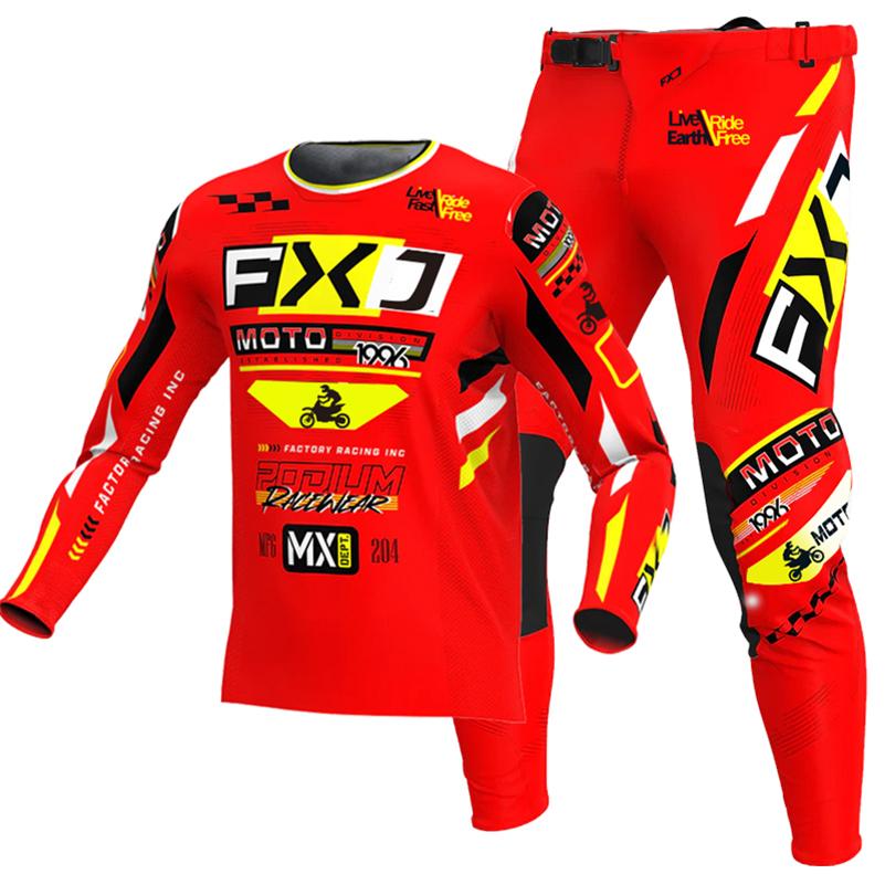 Motocross Gear Set for Kids 4 5 6 7 8 9 10 11 12 13 Years Youth Child Motorcycle Boy Girl Jersey Pant Kits Racing Suit Off-road Enduro MX MTB