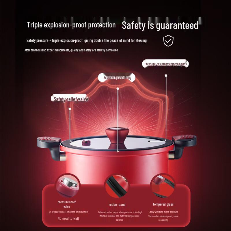 SUPOR Antibacterial Non-stick Micro-Pressure Stew Pot