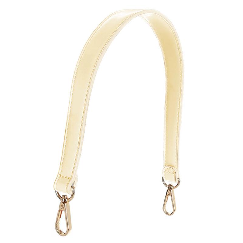 7 Farben Pu-Leder-Taschenriemen Handtaschengriffe Für Handtasche Kurzer Taschenriemen Geldbörsenriemen Goldene Schnalle Ersatz-Taschenriemen Band