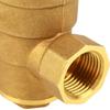 DN15 Water Pressure Regulator NPT 1/2 Inch Adjustable Brass Reducer With Gauge Meter