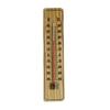 Wandthermometer - Holz - 22 cm - Messbereich von -40°C bis +50°C - Innen- und Außenbereich - Dekorativ