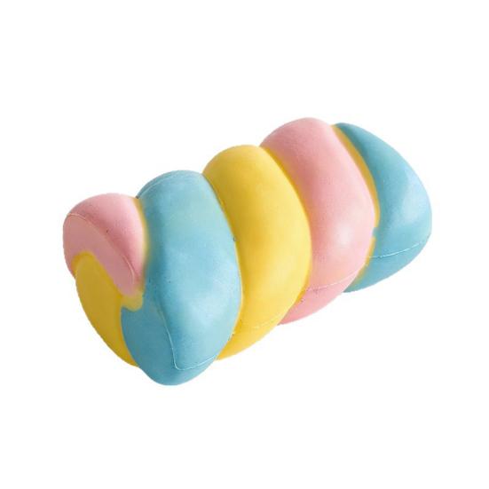 Marshmallow Shape Squeeze Toy Soft PU Fidget for Stress Relief Slow Rising Office Decompression Emotional Release Toy for Office Home