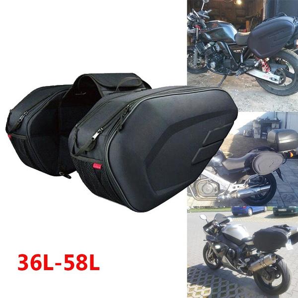 High Quality Waterproof Motor Tail Luggage Suitcase Saddle Bag Motorcycle Side Helmet Riding Travel Bags