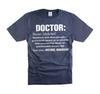 Herren Doctor Definition T-Shirt Lustiges Arzt-Shirt Arztgeschenk-Ideen für ihn Vater