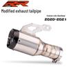 S1000RR 20-21 Racing Exhaust Pipe - AR Straight-Through Modification for Motorcycles