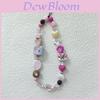 Pink Ceramic Fish Phone Lanyard With Pvc Cord For Cute Camera And Card Decor