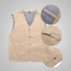 Spring and Autumn Vest Men's Thin Cotton Denim Vest Large Size Sleeveless Waistcoat Father's Day Gift