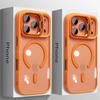 Lens Protection Phone Case For iPhone 17 16 15 14 13 12 11 Pro Max Plus Air For Magsafe Holder Transparent Magnetic Matte Cover