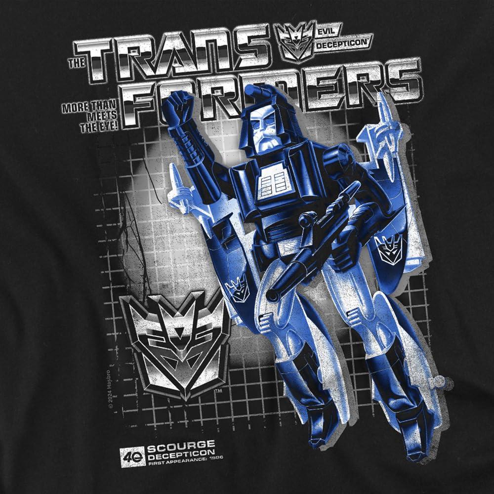 Transformers Mens Scourge Box 40th T-Shirt