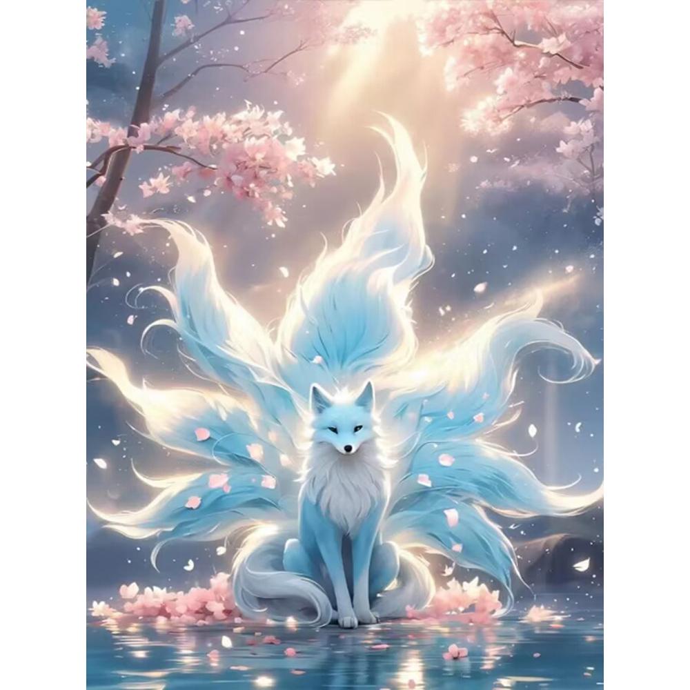 Fantasy Animal Fox Diamond Painting Embroidery 5D DIY New Arrival Rhinestones Picture Mosaic Cross Stitch Kits Handmade Kid Gift
