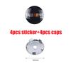 Cache-moyeu de roue de voiture 56/60 MM Autocollant Emblème Cache-jante pour Mitsubishi Eclipse Lancer Pajero ASX Colt I200 Space Delica