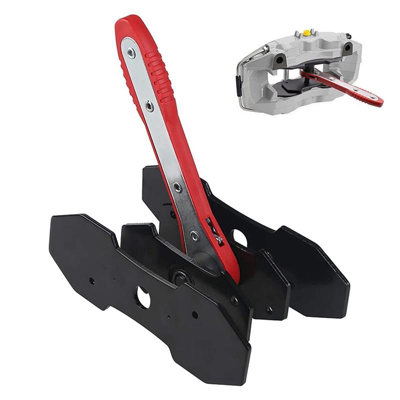 Car Press Automobile Ratchet Brake Piston Spreader Caliper Pad Portable Tall Tool For Most Large Trucks-M53K