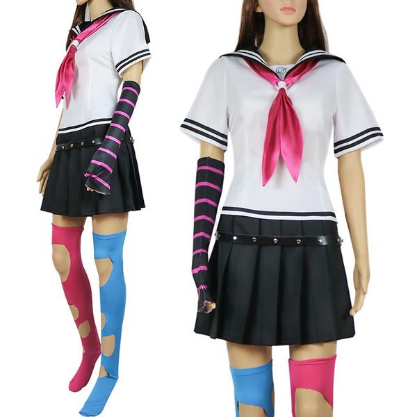 Anime Danganronpa: Trigger Happy Havoc Mioda Ibuki Cosplay Kostüm