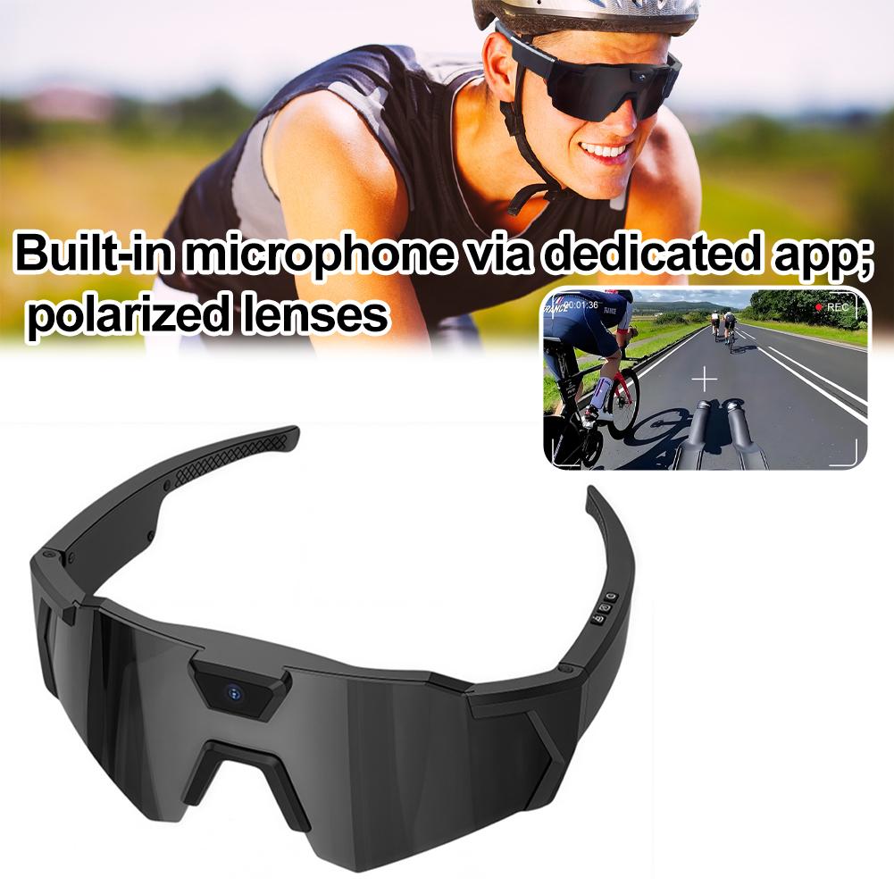 HD Video Glasses Action Camera  AI Sunglasses Smart Glasses Sports Glasses Outdoor Bicycle Motorcycle Driver Recorder Walk Cam