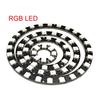 Pannello Digitale LED WS2812 Matrice Schermo Flessibile 1 4 8 12 16 24 64-Bit 5050 RGB Anello WS2812 Pixel Indirizzabili Individualmente