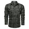 Men 'S Cotton Long -Sleeved Shirt