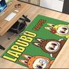 Custom Name Labubu Printed Carpet, for Office Chair Living Room Bedroom Kitchen Room Decor Gifts.