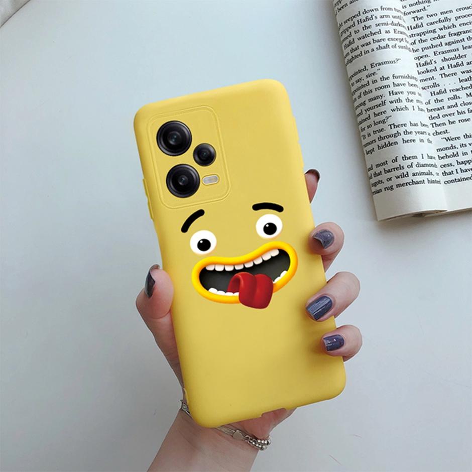 For Redmi Note 12 Pro Plus Case Cover TPU Silicone Shell for Xiaomi Redmi Note12 Pro 5G Phone Case Note 12Pro Plus Cartoon Funda