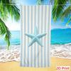 Extra Large Beach Towel Giant Shell Print Bath Sheet Big Size Microfiber Pool Towels Oversized Soft Lightweight Travel Blanket