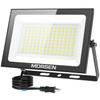 MORSEN Floodlight 100W 1 Set LED 15000LM 6500K Ultra-thin 100V Floodlight Work Light Outdoor Light Construction Light Waterproof Sign Light Fishing