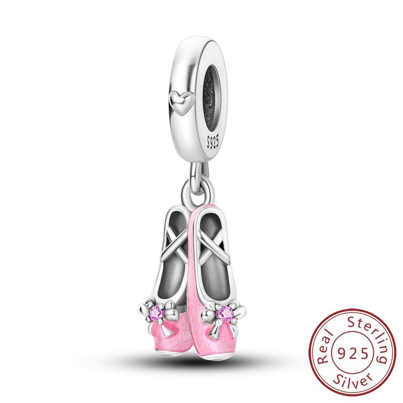Copper Metal Pink Lady Perfume Perfect Gift Home Charm Bead Components Bead Components Pendents Compatible With Authentic Original Bracelets Girl