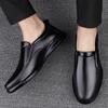 Echtes Leder Herren handgefertigte Freizeitschuhe Luxusmarke atmungsaktive Herrenschuhe Slip-on italienische Fahrschuhe