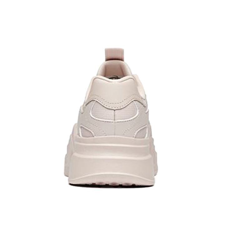 Anta Shock Absorbing Breathable Supportive Balanced Lightweight Low Top Dad Shoes Women Sneaker Beige 122038884-2