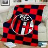 Milan Football Club Printed Throws Blanket Soft Flannel Blankets for Couch Bed Gifts for Men Women Picnic Blanket Christmas Gifts