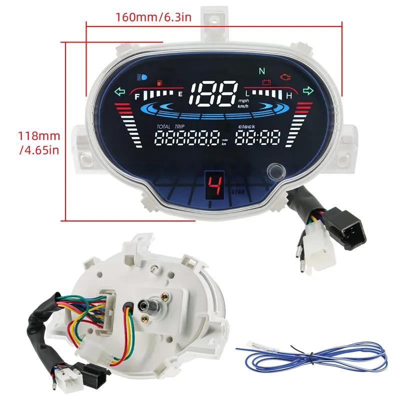 Digita Meter Motorcycle Speedometer Odometer 1FDH35101000 For Yamaha Sight 115/Crypton Fi 114 Sirius Fi VEGA RR/ VEGA Customized
