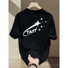 Heavy Pure Cotton Trendy Brand Printed Short-sleeved T-shirt Men's Summer New Large-size Versatile Casual Top