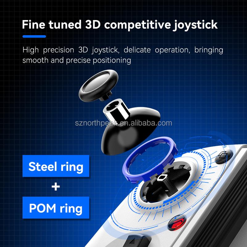 D11 BT Stretching Wireless Gaming Joystick for PC Android IOS Cooling BT Stretching Handle Game Controller